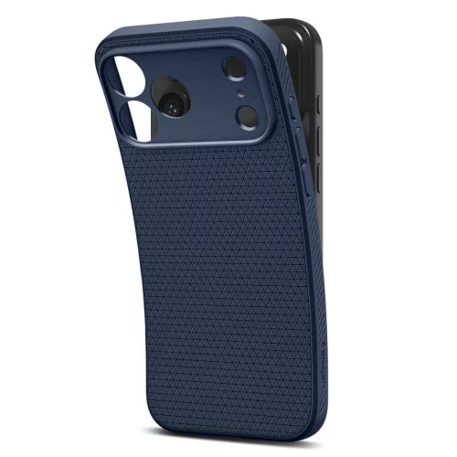 Spigen Liquid Air Apple iPhone 17 Pro tok, Navy Blue, kék