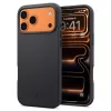 Spigen Silicone Fit Magfit Apple iPhone 17 Pro tok, MagSafe, Black, fekete