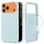 Spigen Silicone Fit Magfit Apple iPhone 17 Pro tok, MagSafe, Mute Blue, kék