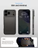 Spigen Thin fit Magfit Apple iPhone 17 Pro Max tok, MagSafe, Gunmetal, szürke