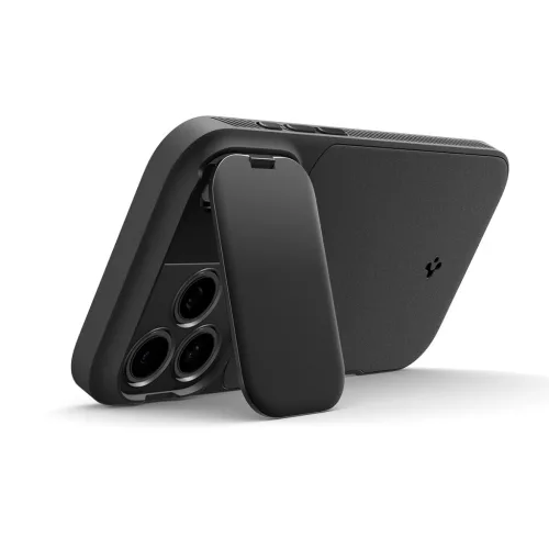 Spigen Optik Armor MagFit Apple iPhone 17 Pro Max tok, MagSafe, Black, fekete
