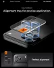 Spigen Glas.tR EZ Fit Optik Pro Apple iPhone 17 Pro / 17 Pro Max / 16 Pro / 16 Pro Max / 15 Pro / 15 Pro Max / 14 Pro / 14 Pro Max, Tempered kameralencse-védő fólia felhelyező kerettel, ezüst (2db)