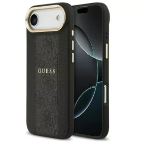   Guess 4G Stripe Apple iPhone Air (2025) MagSafe tok kameravédő kerettel, fekete-arany