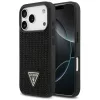 Guess Rhinestone Triangle Apple iPhone 17 Pro Max hátlap tok, fekete