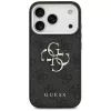 Guess 4G Big 4G Classic Logo Apple iPhone 17 Pro Max hátlap tok, fekete-ezüst