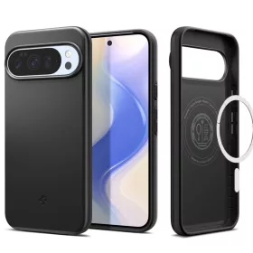   Spigen Thin Fit MagFit Google Pixel 10 / Pixel 10 Pro tok, MagSafe, Black, fekete