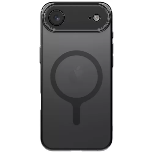 Uniq Airsuit Magclick Apple iPhone Air (2025) MagSafe szilikon tok, fekete