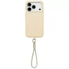 Uniq Coehl Serina Apple iPhone 17 Pro MagSafe tok csukló pánttal, bézs