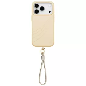   Uniq Coehl Serina Apple iPhone 17 Pro MagSafe tok csukló pánttal, bézs
