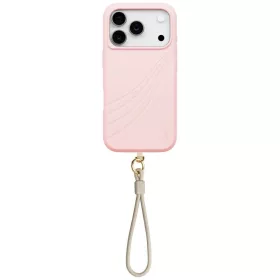   Uniq Coehl Serina Apple iPhone 17 Pro MagSafe tok csukló pánttal, rózsaszín