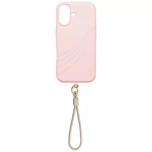 Uniq Coehl Serina Apple iPhone 17 MagSafe tok csukló pánttal, rózsaszín