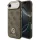 Guess 4G Strass Logo Apple iPhone Air (2025) MagSafe tok kameravédő peremmel, barna-arany
