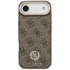 Guess 4G Strass Logo Apple iPhone Air (2025) MagSafe tok kameravédő peremmel, barna-arany