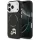 Karl Lagerfeld Karl & Choupette Pins Apple iPhone 17 Pro MagSafe kompatibilis hátlap tok, fekete