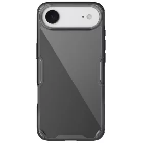   Nillkin Nature Pro Apple iPhone Air (2025) szilikon tok, átlátszó-fekete