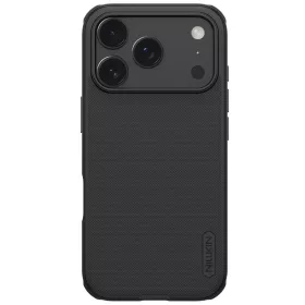   Nillkin Super Frosted PRO Apple iPhone 17 Pro műanyag hátlap tok, fekete