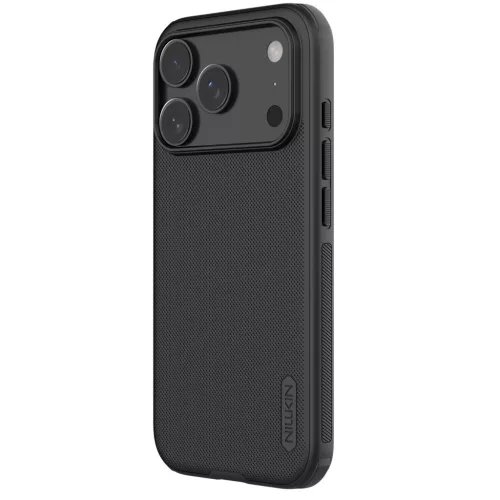 Nillkin Super Frosted PRO Apple iPhone 17 Pro műanyag hátlap tok, fekete