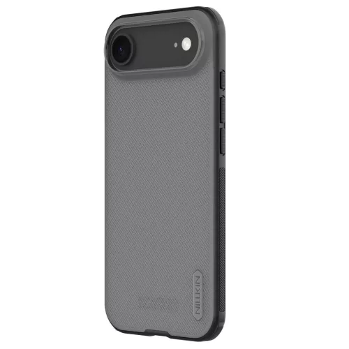 Nillkin Super Frosted PRO Apple iPhone Air (2025) műanyag hátlap tok, átlátszó-fekete