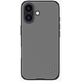   Nillkin Super Frosted PRO Apple iPhone 17 műanyag hátlap tok, átlátszó-fekete