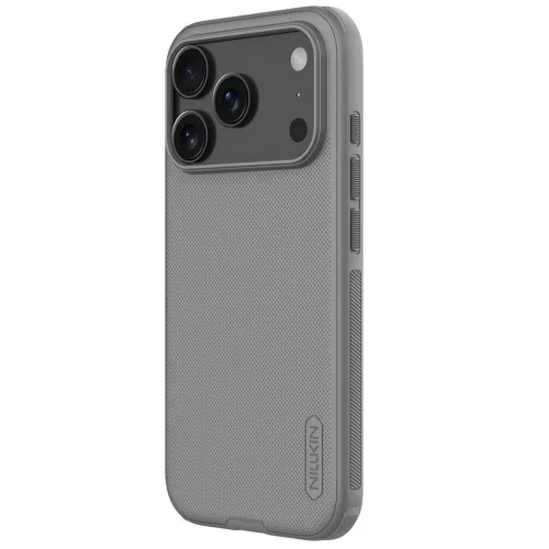 Nillkin Super Frosted PRO Apple iPhone 17 Pro Max műanyag hátlap tok, titánium szürke