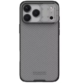   Nillkin CamShield Pro Apple iPhone 17 Pro Max műanyag hátlap tok, átlátszó-fekete