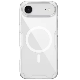   Nillkin Nature Pro Apple iPhone Air (2025) mágneses hátlap tok, átlátszó