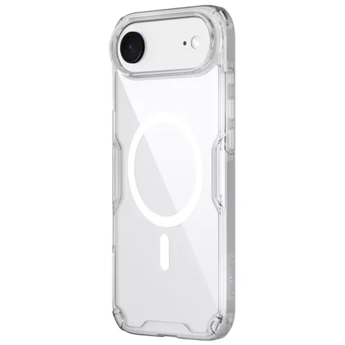 Nillkin Nature Pro Apple iPhone Air (2025) mágneses hátlap tok, átlátszó