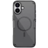 Nillkin Nature Pro Apple iPhone 17 mágneses hátlap tok, átlátszó-fekete