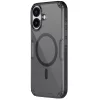 Nillkin Nature Pro Apple iPhone 17 mágneses hátlap tok, átlátszó-fekete
