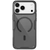 Nillkin Nature Pro Apple iPhone 17 Pro Max mágneses hátlap tok, átlátszó-fekete