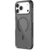 Nillkin Nature Pro Apple iPhone 17 Pro Max mágneses hátlap tok, átlátszó-fekete