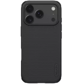   Nillkin Super Frosted PRO Apple iPhone 17 Pro mágneses műanyag hátlap tok, fekete