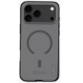   Nillkin Super Frosted PRO Apple iPhone 17 Pro Max mágneses műanyag hátlap tok, átlátszó-fekete