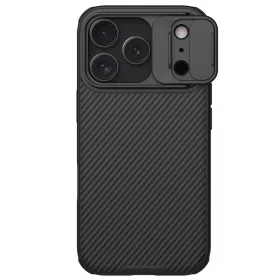   Nillkin CamShield Pro Magnetic Apple iPhone 17 Pro mágneses műanyag hátlap tok, fekete
