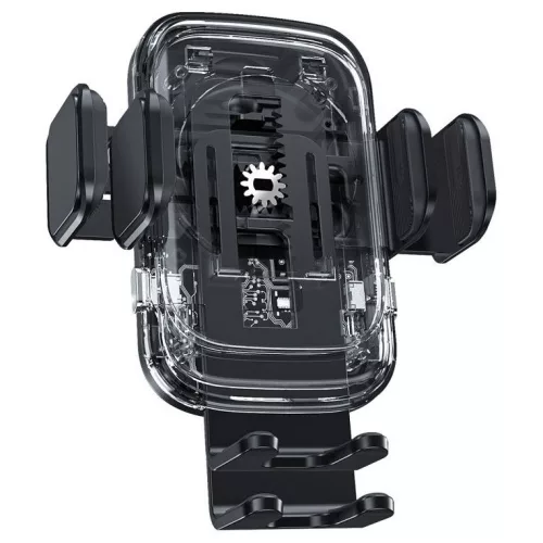 Forcell F-Grip Grand autós tartó / autós töltő szellőzőrácsba, vezeték nélküli / wireless töltéssel, 15W, ezüst