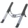Forcell F-Grip Fold Stand H Pro állítható / összecsukható asztali notebook / laptop tartó, szürke