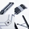 Forcell F-Grip Fold Stand H Pro állítható / összecsukható asztali notebook / laptop tartó, szürke