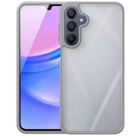   Dux Ducis YIND Samsung Galaxy A17 tok kameravédő peremmel, szürke
