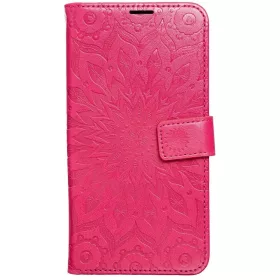   Mezzo Book Xiaomi Redmi 15C 4G / 15C 5G kinyitható tok kártyatartóval, mandala minta, magenta