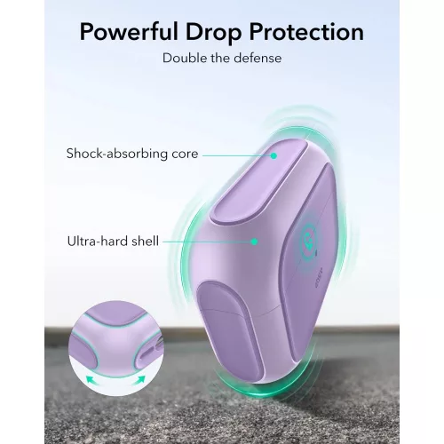 ESR Orbit Hybrid Halolock AirPods Pro 3 tok, MagSafe, levendula