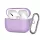 Tech-Protect AirPods Pro 3 szilikon tok, karabinerrel, lila