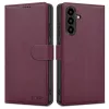 Tech-Protect Wallet Samsung Galaxy A17 flip / kinyitható tok kártyatartóval, bordó