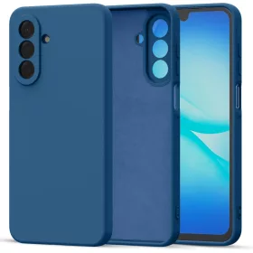  Tech-Protect Icon Samsung Galaxy A17 szilikon tok mikroszálas béléssel, kék