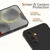 Tech-Protect Icon Samsung Galaxy A17 / Galaxy A18 szilikon tok mikroszálas béléssel, fekete