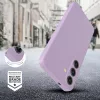 Tech-Protect Icon Samsung Galaxy A17 szilikon tok mikroszálas béléssel, lila
