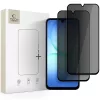 Tech-Protect GLASS SPY+ Privacy Samsung Galaxy A17 kijelzővédő üvegfólia, betekintésgátló, fekete (2db)