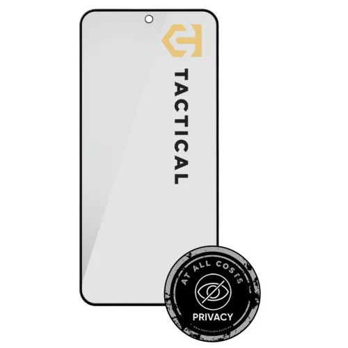 Tactical Glass Shield Privacy Stealth 5D Samsung Galaxy A52 / A52 5G / A52s 5G / A53 5G betekintésgátló kijelzővédő üvegfólia, fekete