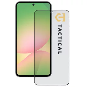   Tactical Glass Shield Privacy Stealth 5D Samsung Galaxy A56 betekintésgátló kijelzővédő üvegfólia, fekete