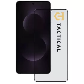   Tactical Glass Shield Privacy Stealth 5D Samsung Galaxy S25 Edge betekintésgátló kijelzővédő üvegfólia, fekete