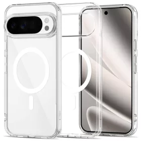   Tech-Protect Flexair Hybrid Google Pixel 10 / Pixel 10 Pro hátlap tok, MagSafe, átlátszó